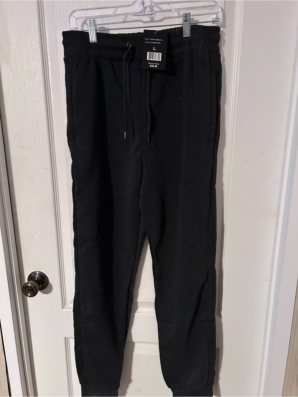 Black Drawstring Jogger Pants - Women's Track Joggers